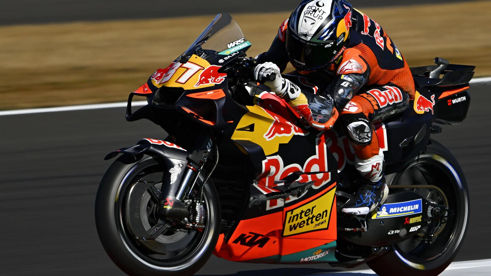 Pedro Acosta resta importancia al cambio de rendimiento por la reparación del motor KTM MotoGP - Ilustración 1