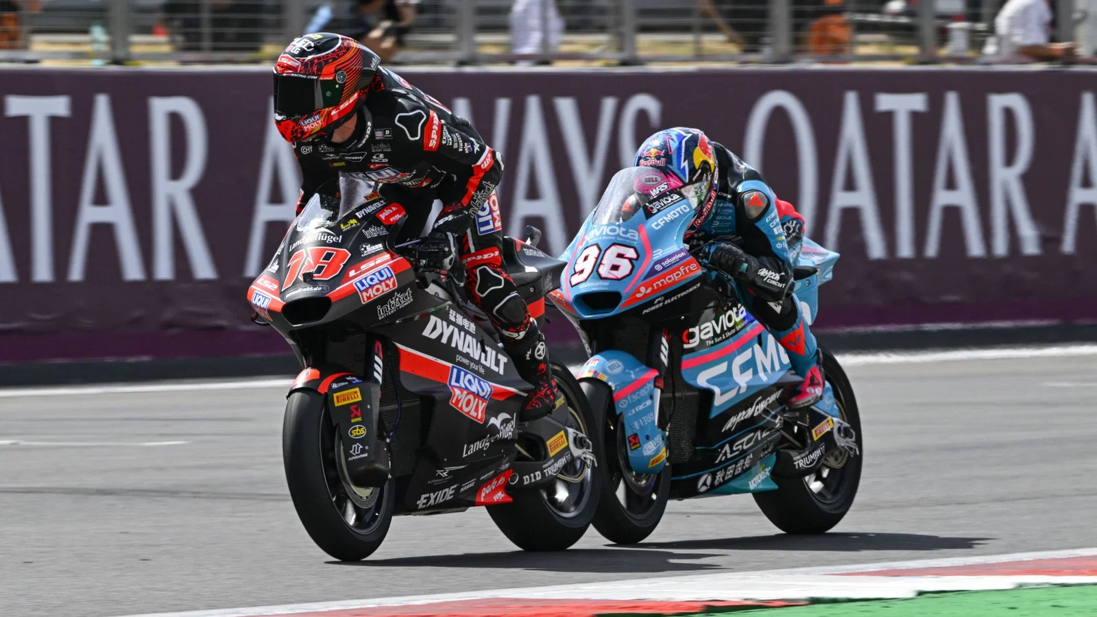 Manu González explica el error de celebración de Silverstone Moto2 que le costó la victoria