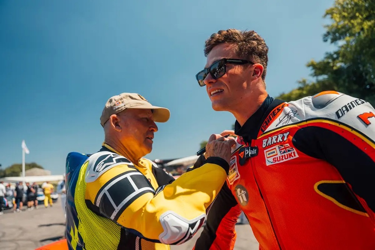 Un fanático de Barry Sheene paga una fortuna por el traje que su hijo Freddie estrenó en Goodwood - Ilustración 3