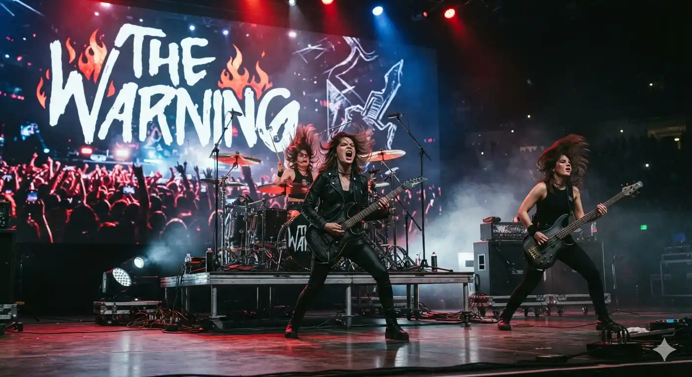 ¿Rock o Metal? El debate sobre The Warning que divide a los fans