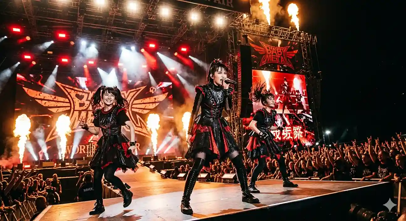 La fiebre por BABYMETAL se instala en Latinoamérica