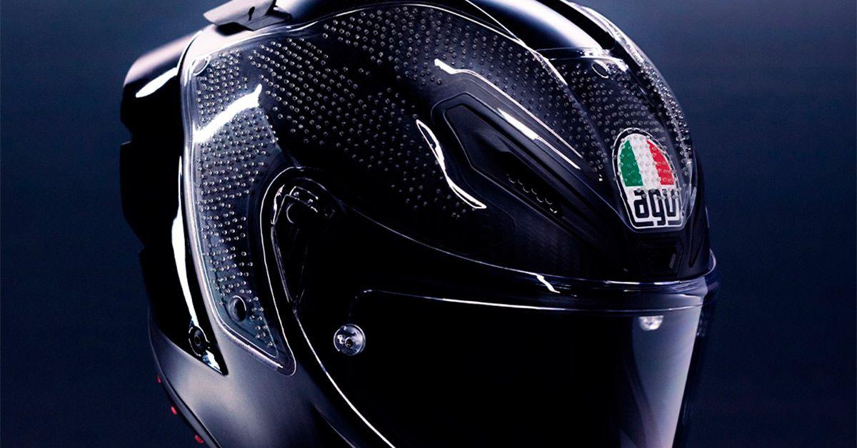 AGV pone más de 1.600 esferas dentro de su nuevo casco de MotoGP por un buen motivo