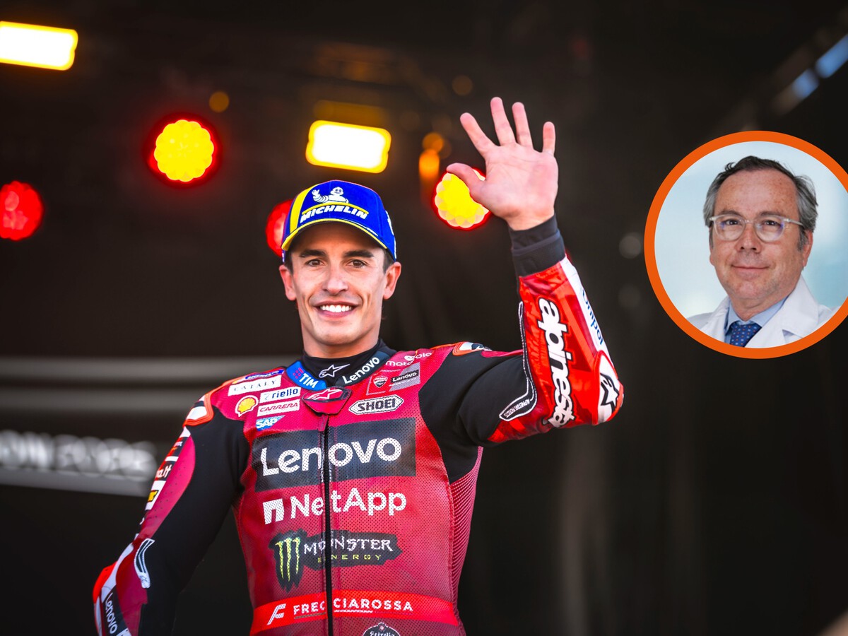 Samuel Antuña, cirujano de Marc Márquez: 