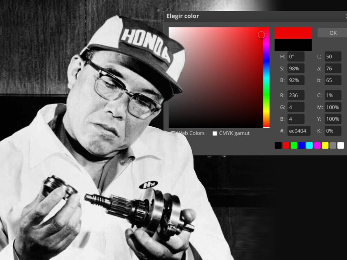 En Japón estaba prohibido que las motos fuese rojas. Hasta que Soichiro Honda, el fundador de Honda, cambió la historia para siempre