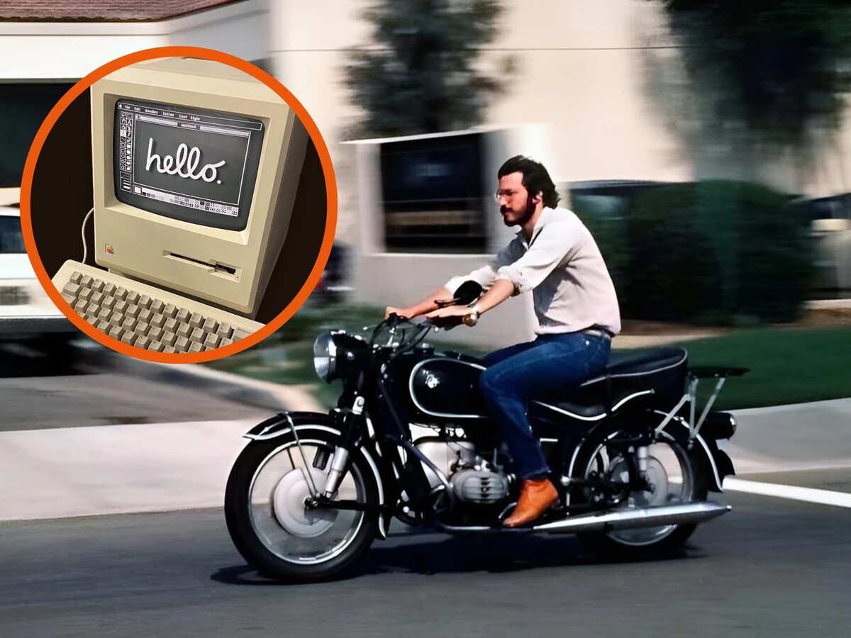 Steve Jobs aparcaba su BMW dentro de la sede de Apple. Es la moto que inspiró el Mac