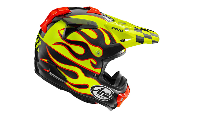 Arai MX-V EVO Flame: fuego, carácter y protección para el Off Road - Ilustración 1