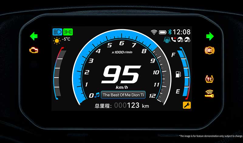 Haojue ADX125 Plus: una 125 que juega en otra liga con ABS, TCS y pantalla TFT - Ilustración 1