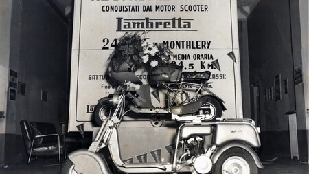 Lambretta estaba tan picada con Vespa que creó un scooter que se ponía a 200 km/h. Sin querer, batieron un récord - Ilustración 3