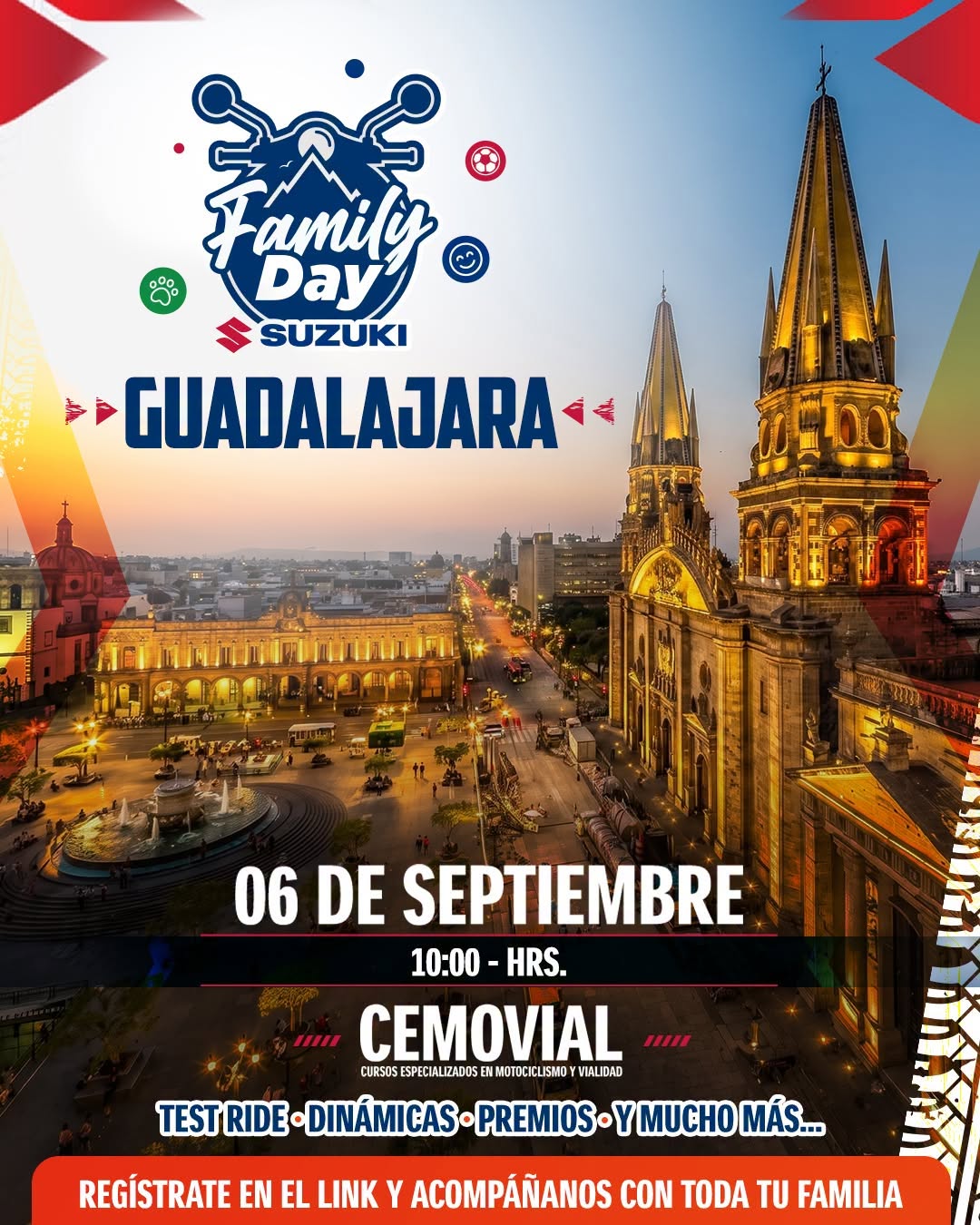 Suzuki Family Day GDL: un día para disfrutar las motos en familia
