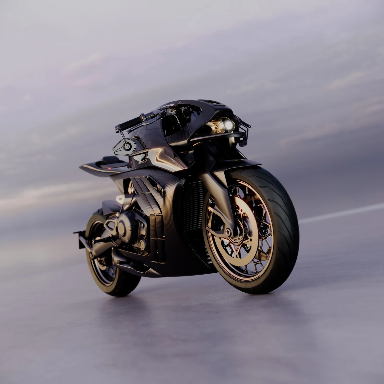 Aston Martin AMB 002 Roadster: Así es su primera motocicleta de ultralujo para rodar en la calle - Ilustración 1