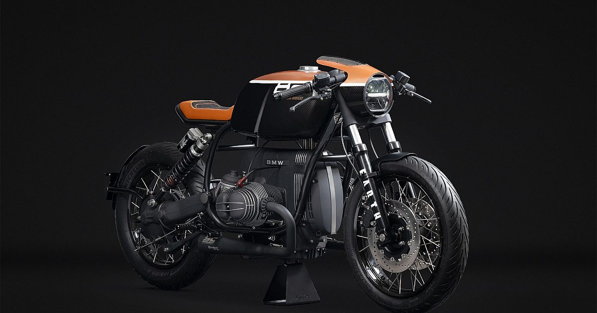 Precisión modular: BMW R100R Cafe Racer de Earth Motorcycles