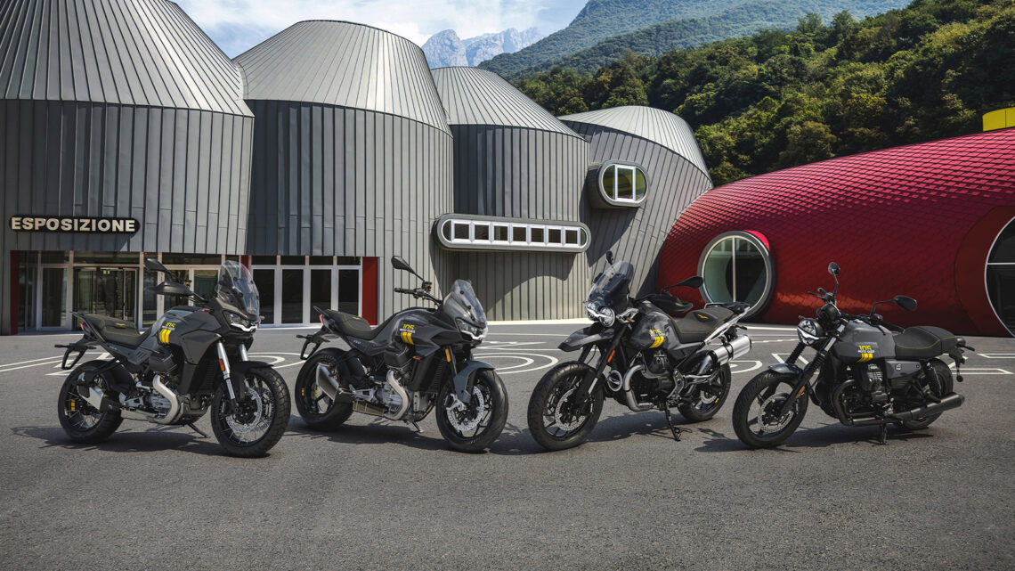 Moto Guzzi celebra sus 105 años con una edición especial para cinco modelos