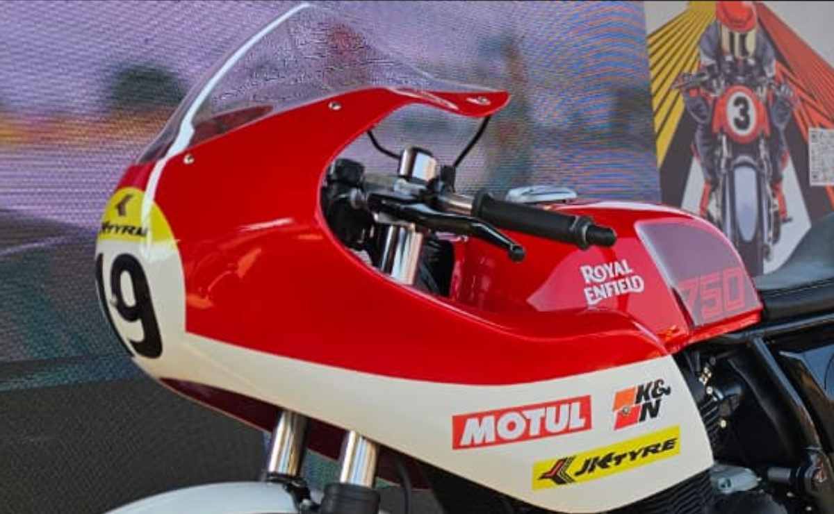 Royal Enfield GTR 750: la café racer carenada se acerca a producción