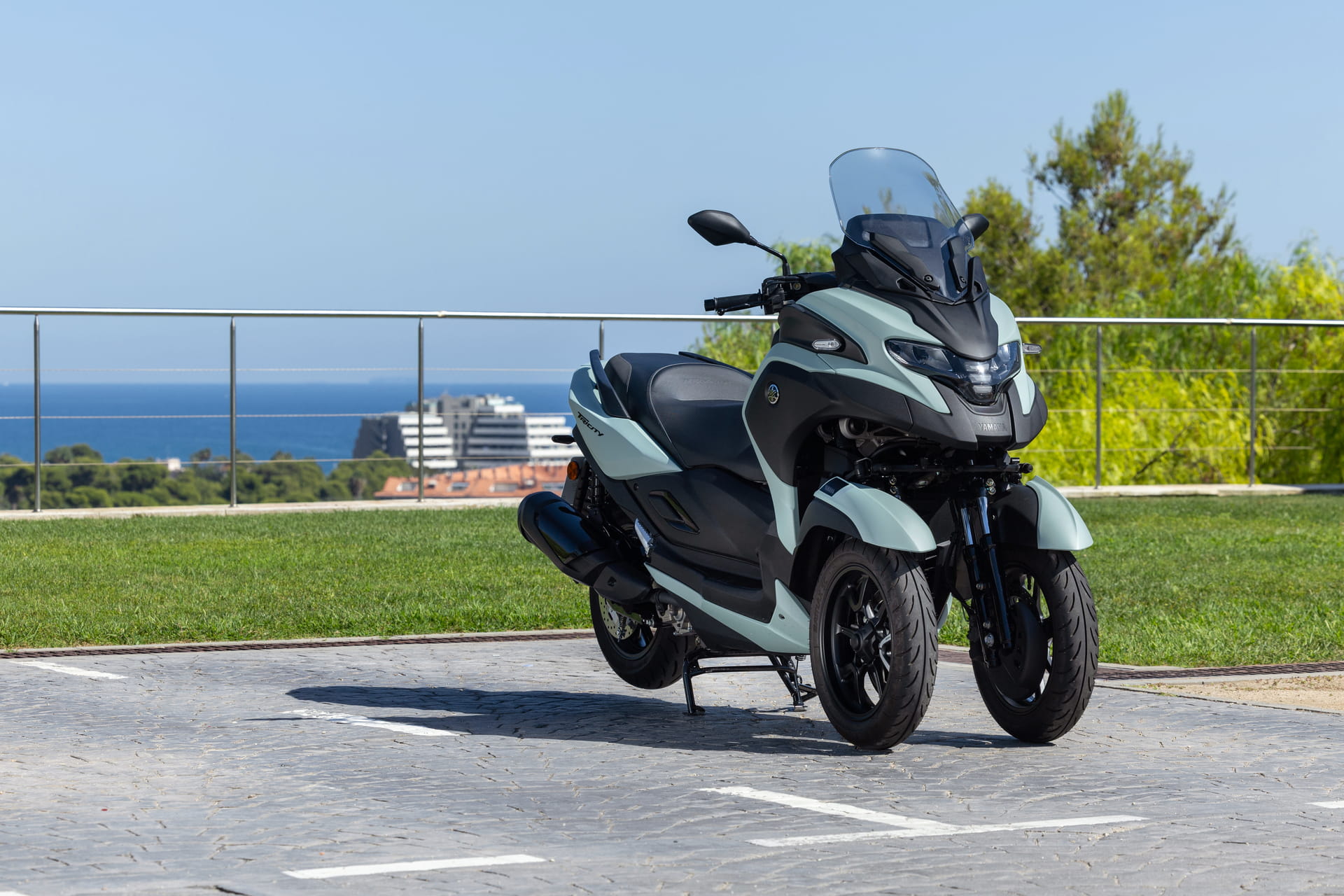 Prueba Yamaha Tricity 300 Airbag. Sí, has leído bien: airbag - Ilustración 3