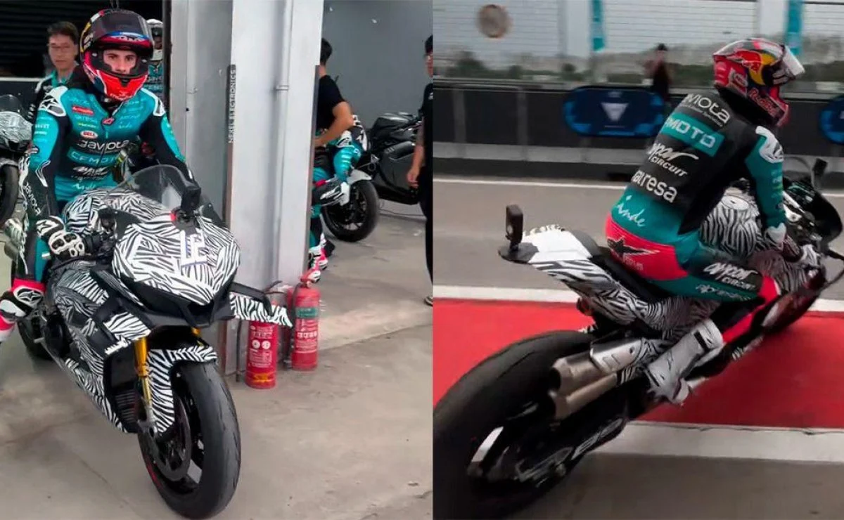 CFMoto: pilotos mundialistas ya prueban la deportiva china más potente - Ilustración 1