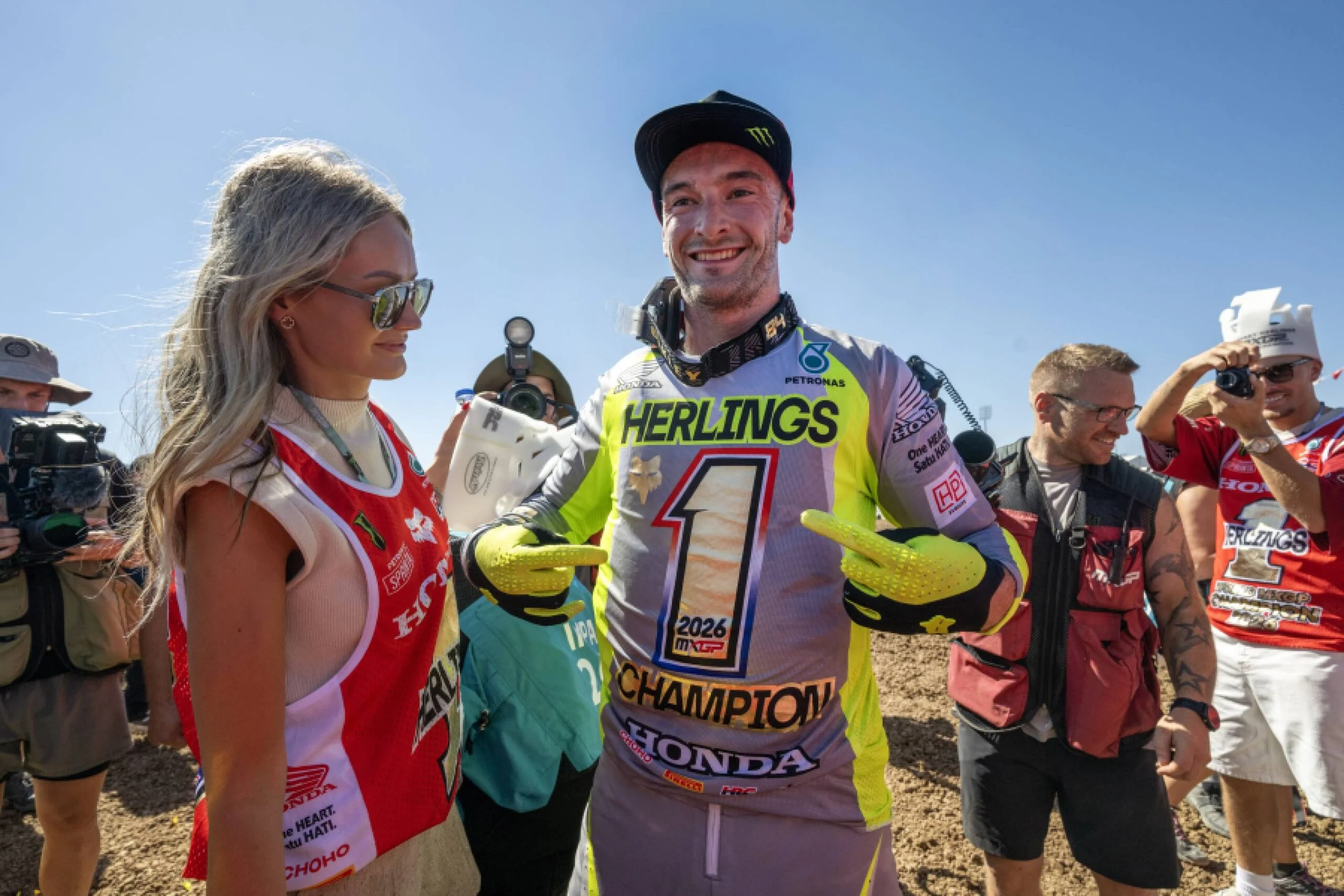 Dejó la marca que lo hizo leyenda y ya es campeón: Herlings ganó el MXGP 2026 con Honda - Ilustración 2
