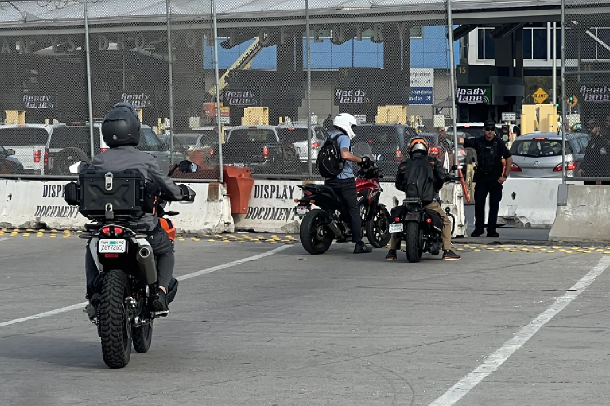Garita de San Ysidro: nuevo carril para motos satura el cruce fronterizo | Grupo Animal