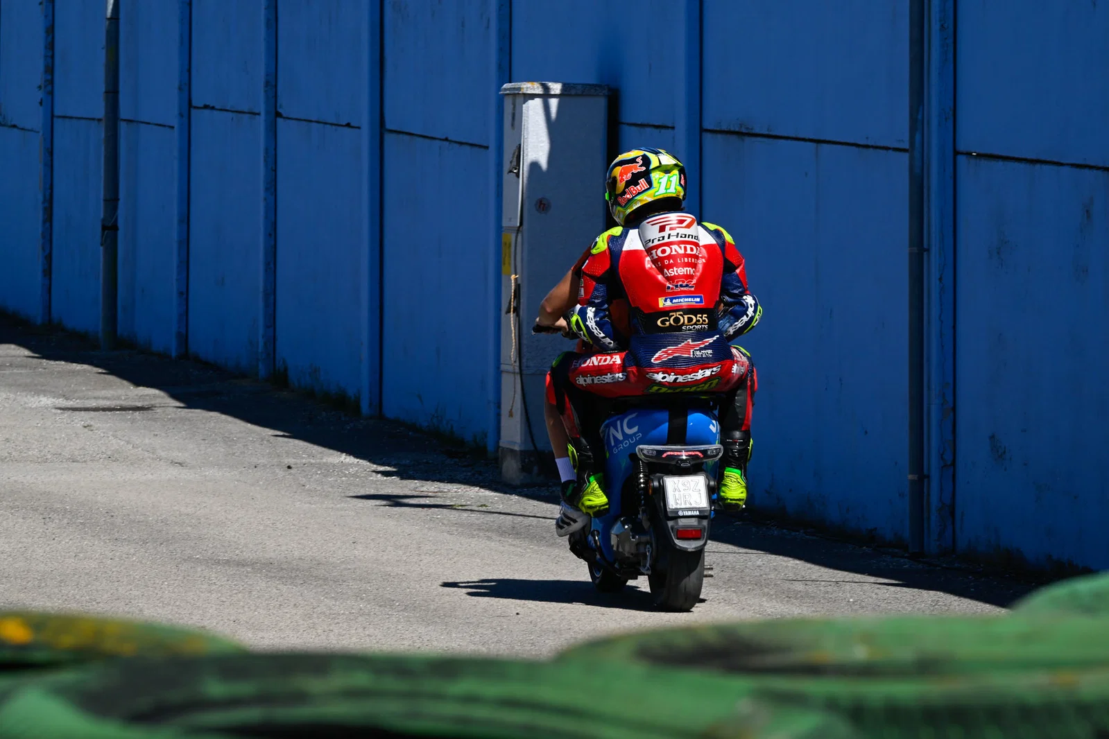 Diogo Moreira frustrado por la caída de Misano en MotoGP después de un avance clave - Ilustración 1