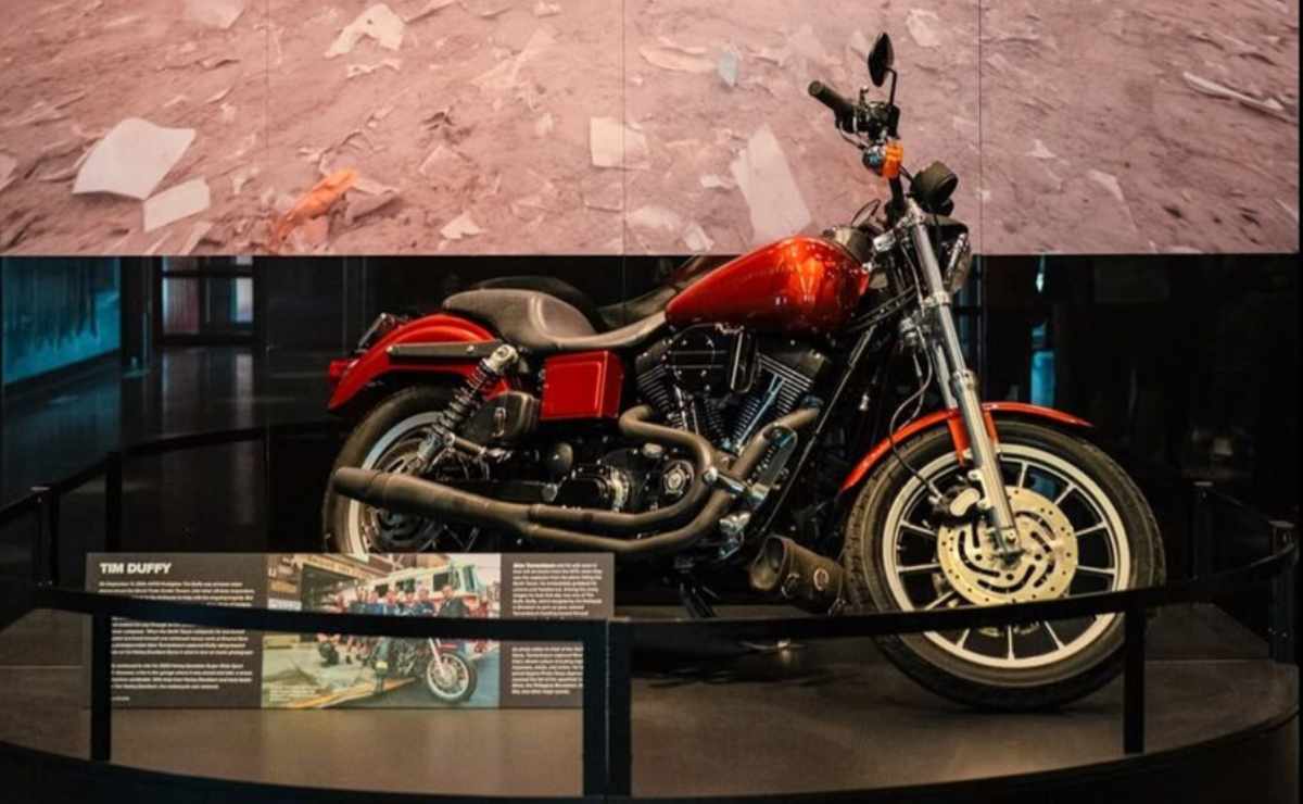 La icónica Harley-Davidson del 11-S llega al museo: su emotiva historia