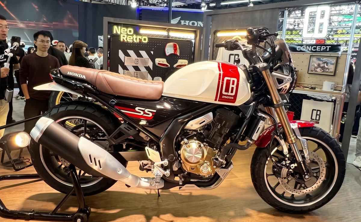 Honda presentó una nueva scrambler: estética retro, horquilla invertida y ¿precio accesible? - Ilustración 2