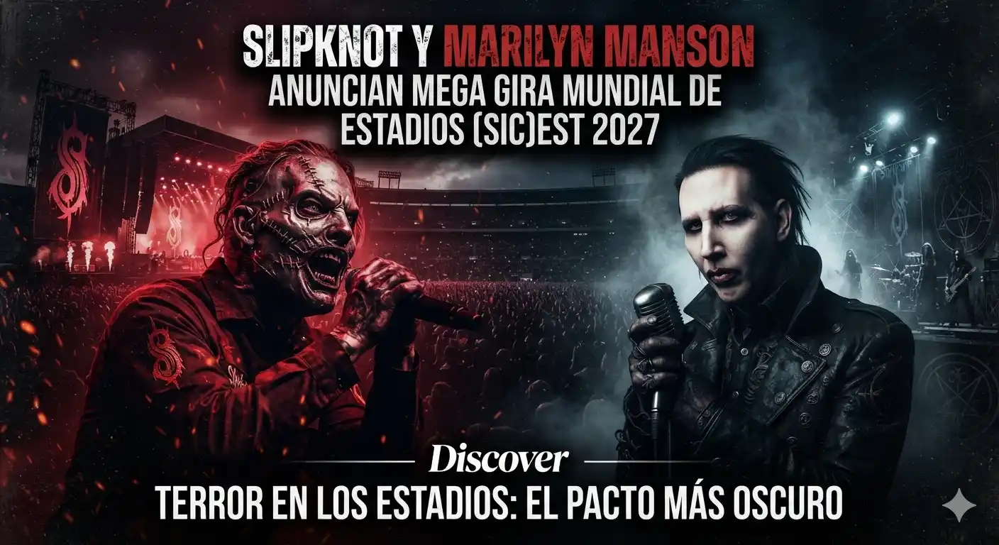Slipknot rompe el tablero: Mega gira con Marilyn Manson