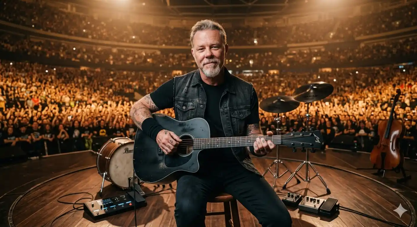 James Hetfield (Metallica): “Morir es fácil. Vivir es difícil para todos”