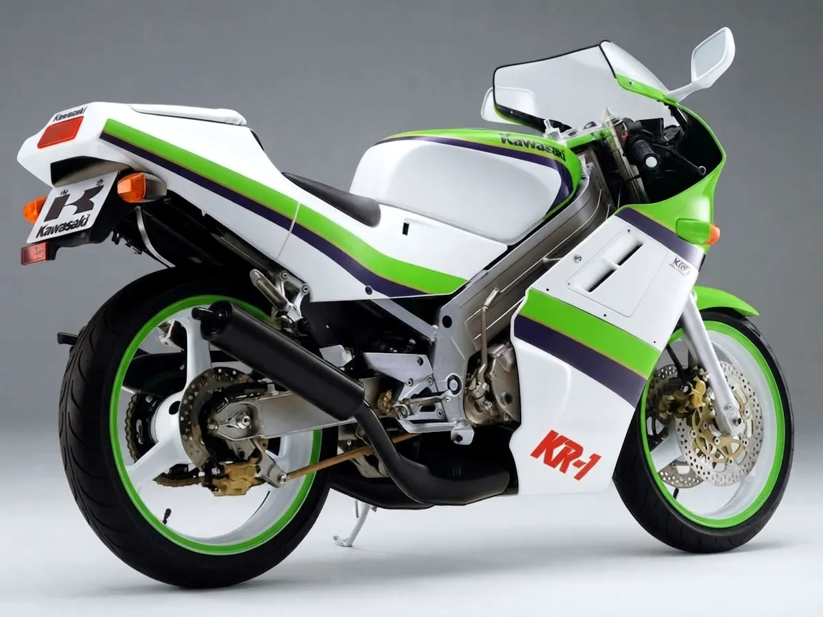 Moto del día: Kawasaki KR-1 - Ilustración 1