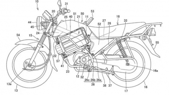 Honda se saca de la manga una moto eléctrica económica con dos baterías extraíbles y frenos de tambor - Ilustración 1