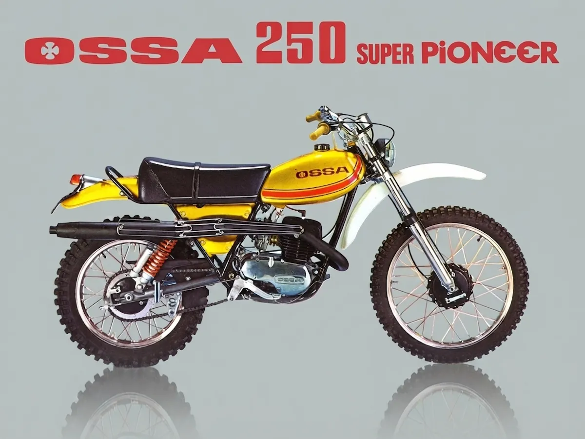 Moto del día: OSSA 250 Super Pioneer