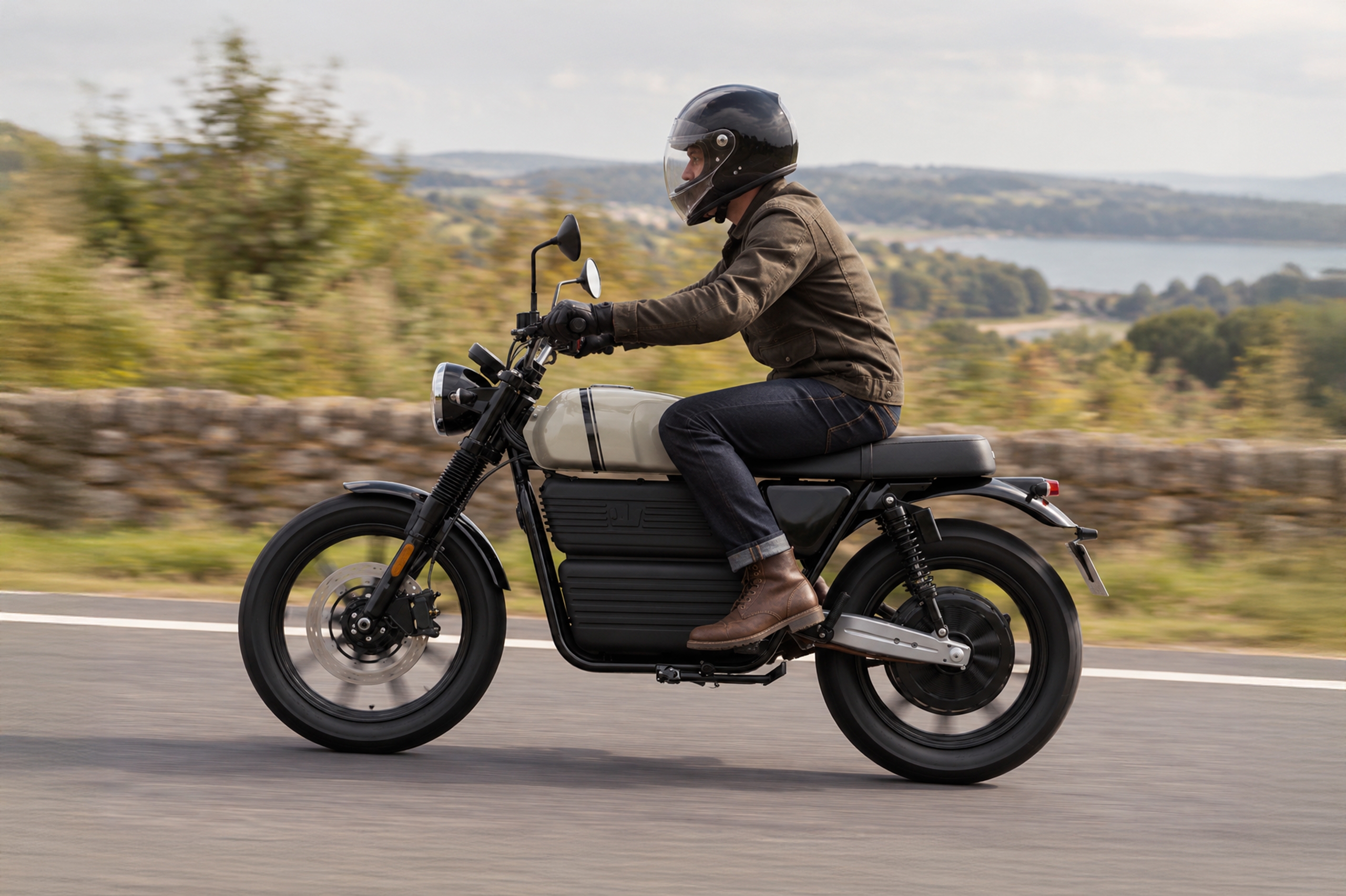 La moto eléctrica que llega desde Suecia con 170 km de autonomía, por menos de 10.000 euros y con un diseño retro espectacular