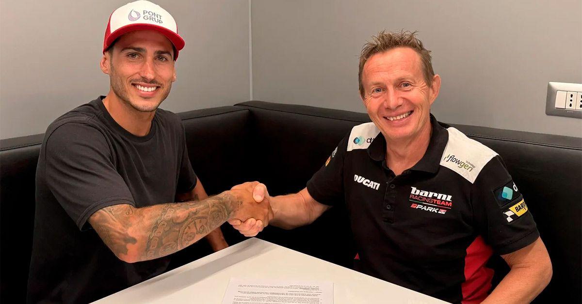 Xavi Vierge se queda con la Ducati de Álvaro Bautista