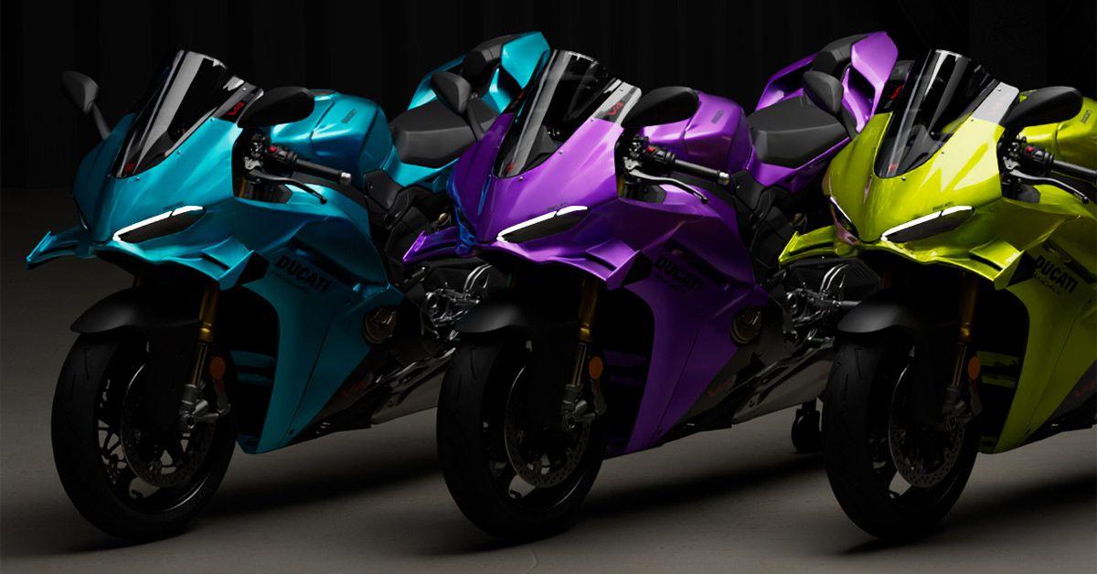 Ducati Panigale V4 2027: más potencia, menos cambios de marcha y colores nunca vistos