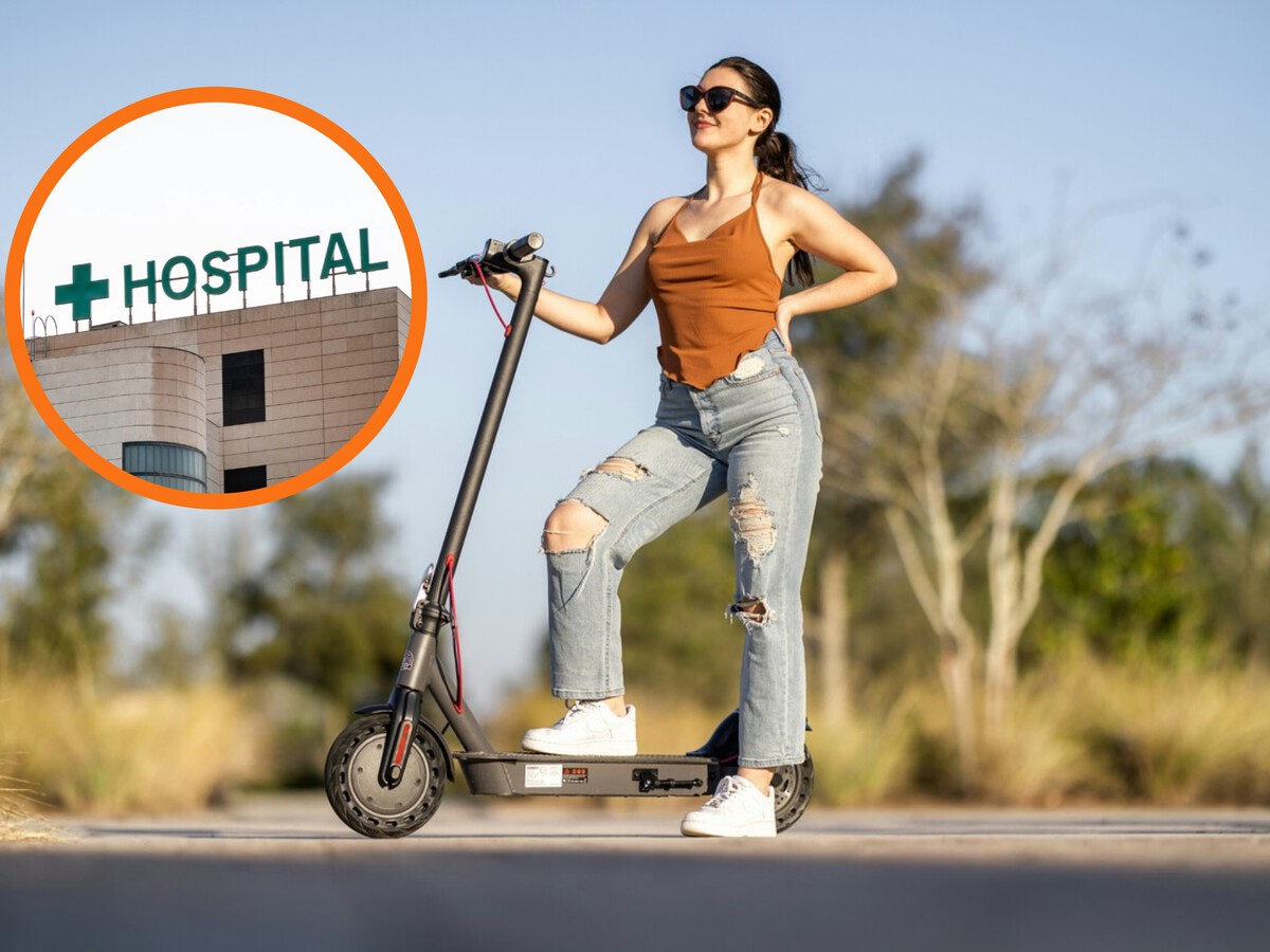 Un estudio lo confirma: un patinete eléctrico es tres veces más peligroso que una moto y provocan más lesiones cerebrales
