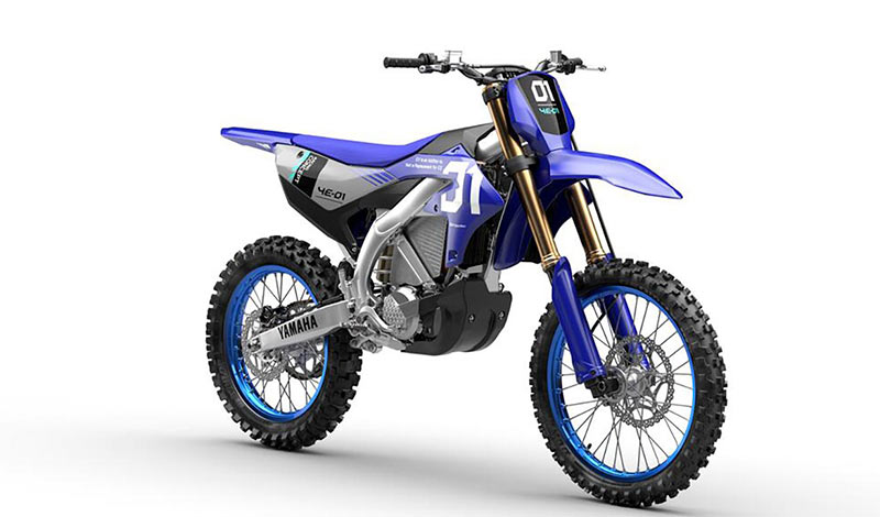 Yamaha llevó su prototipo eléctrico YE-01 al MXoN 2026