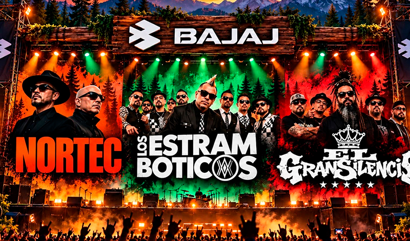 Dominar Rock & Ride: música, libertad y adrenalina en una nueva edición presentada por Bajaj