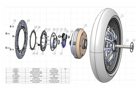Una moto eléctrica de 326 CV con un motor como el del Mercedes-AMG GT eléctrico: tiene tracción total y el delantero gira al revés - Ilustración 2