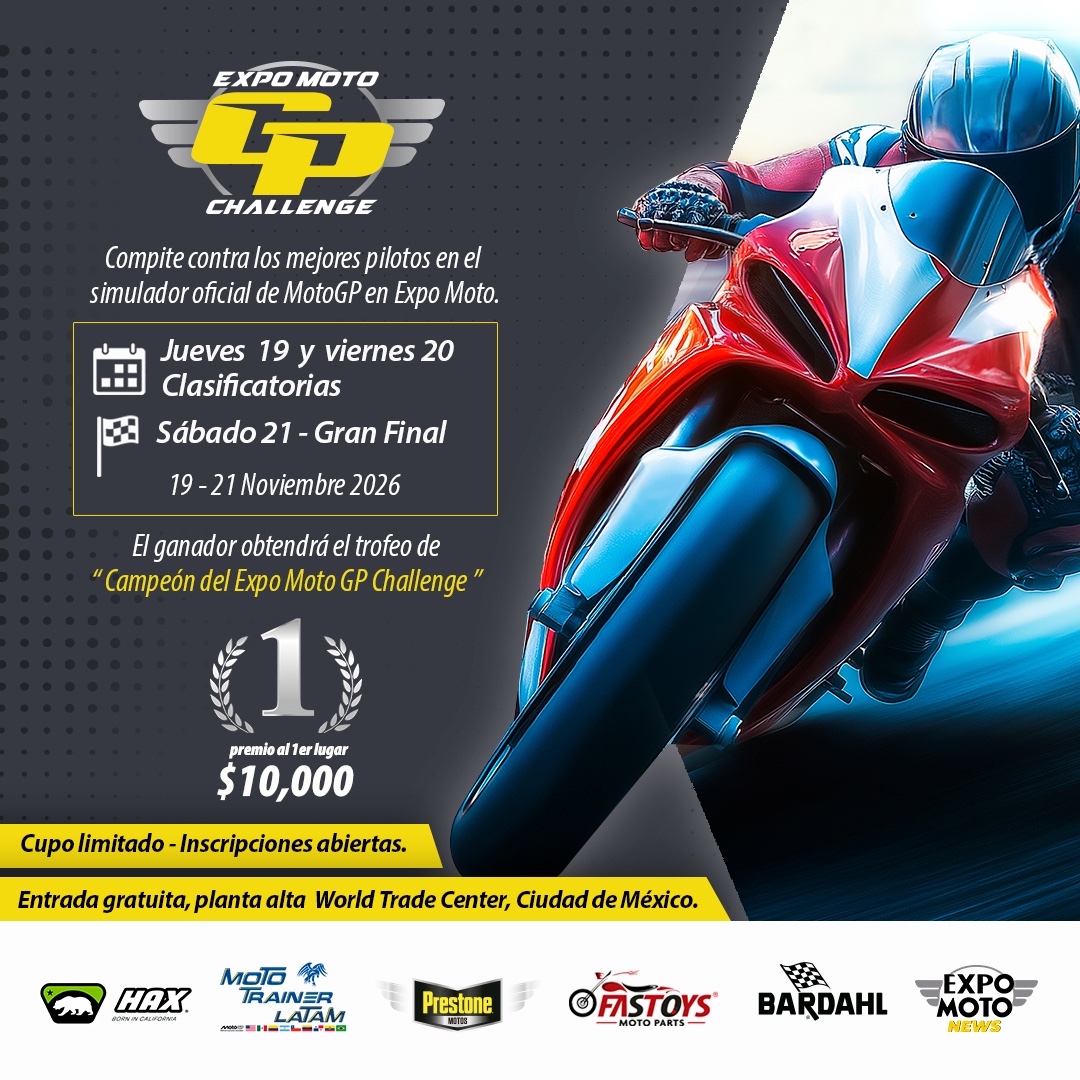 EXPO MOTO CDMX celebra 30 ediciones con una experiencia que acelera la pasión por las dos ruedas