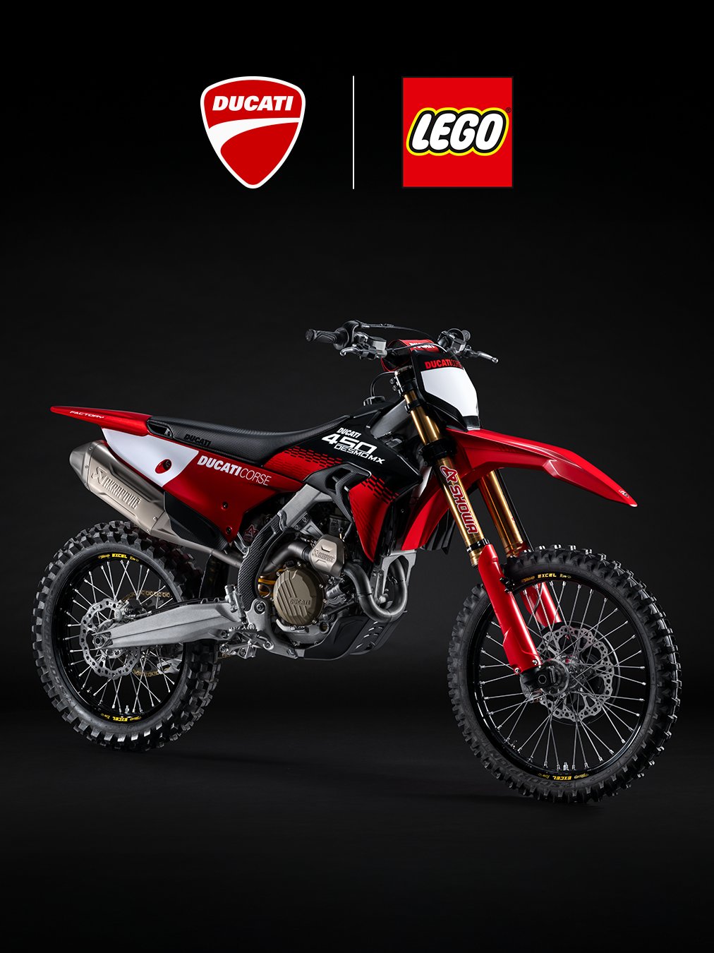 LEGO x Ducati Desmo450 MX Factory: el motocross llega a tu colección