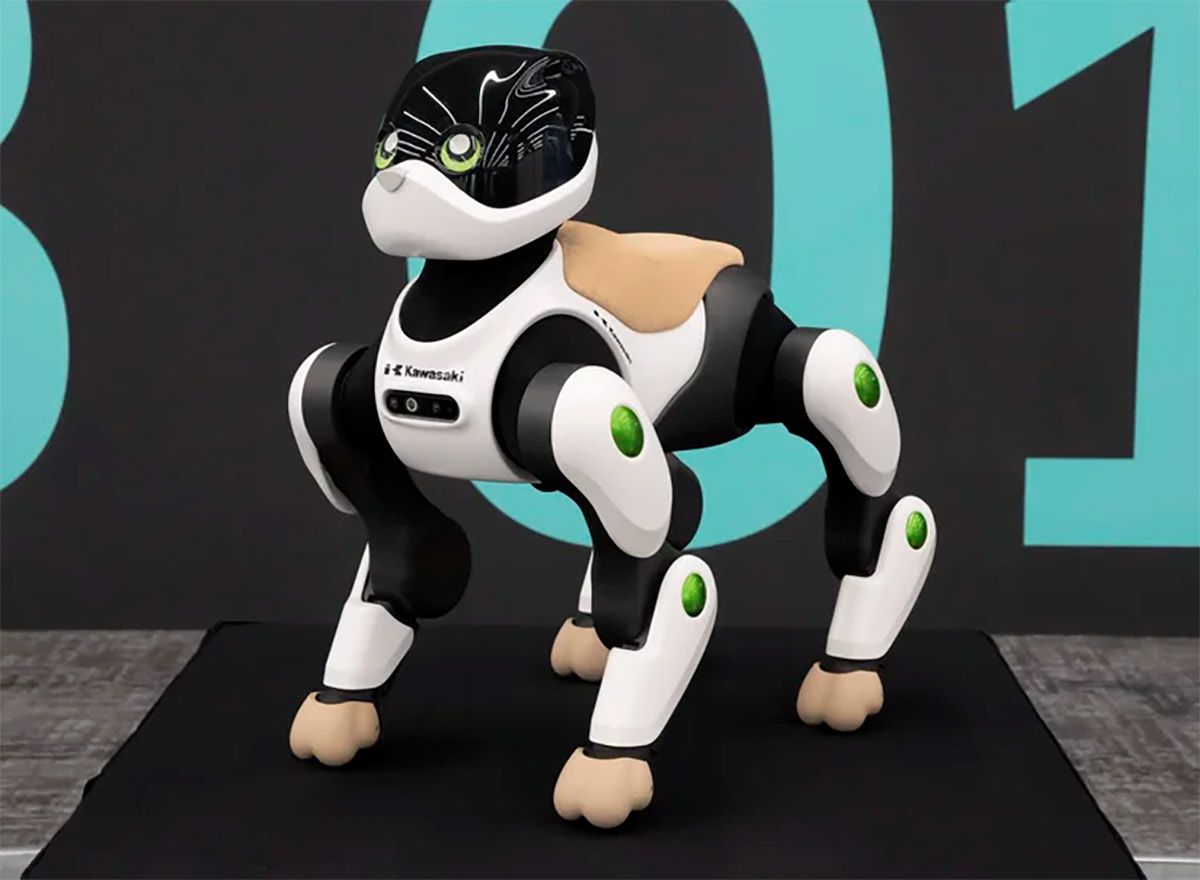 Lo último de Kawasaki no es una moto... es un perrito robot que te ayuda en casa - Ilustración 2