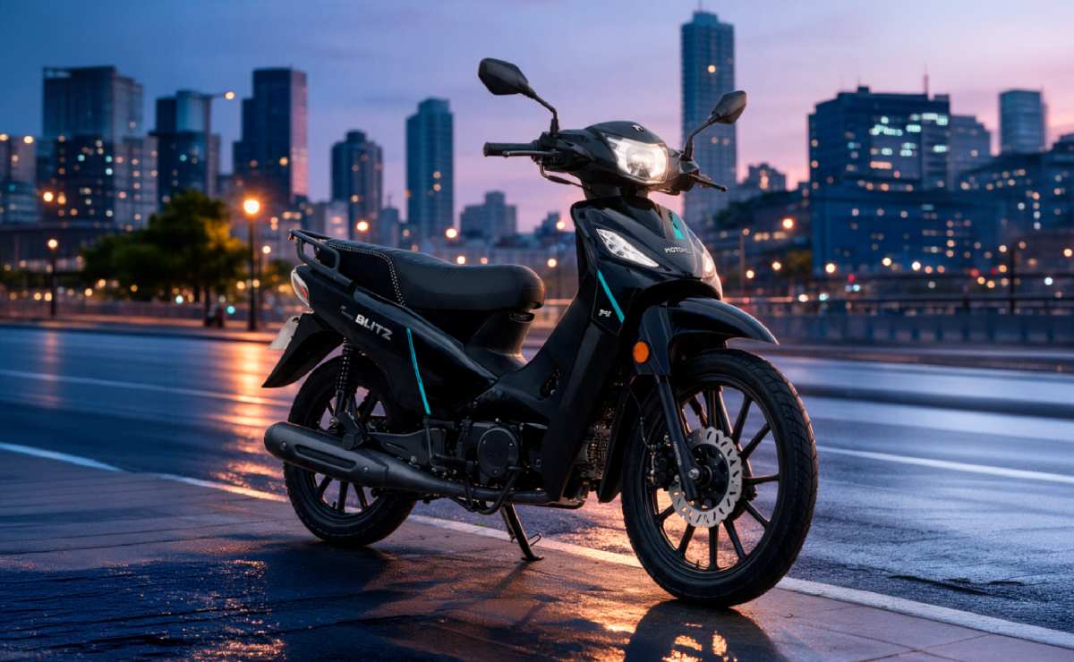 Motomel actualiza su 110 urbana con puños calefaccionados y mucha tecnología para su segmento