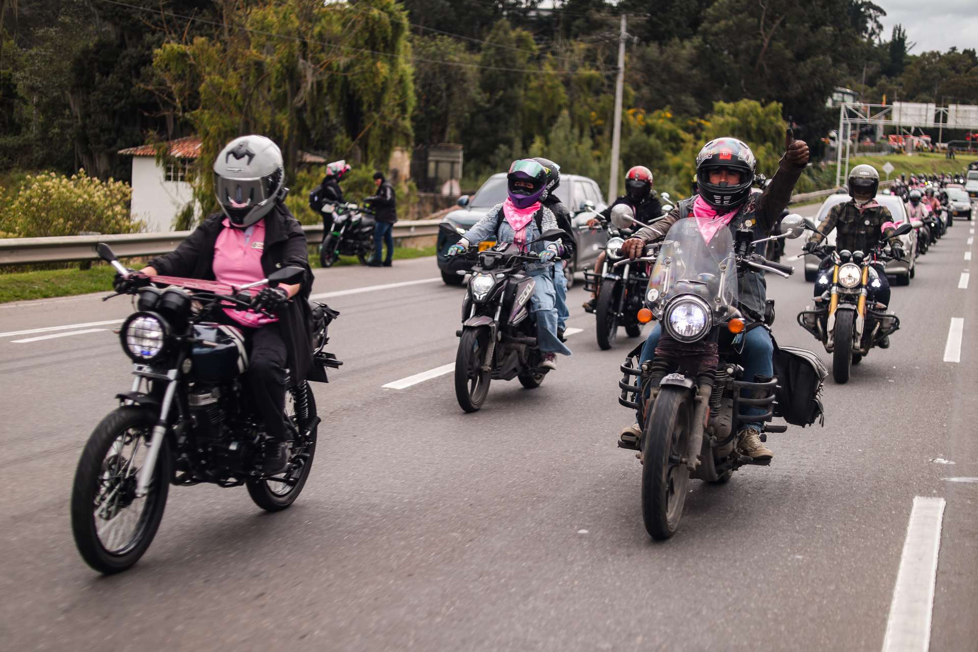 La Ruta Rosa: más de 500 motos rodando por un propósito - Ilustración 2