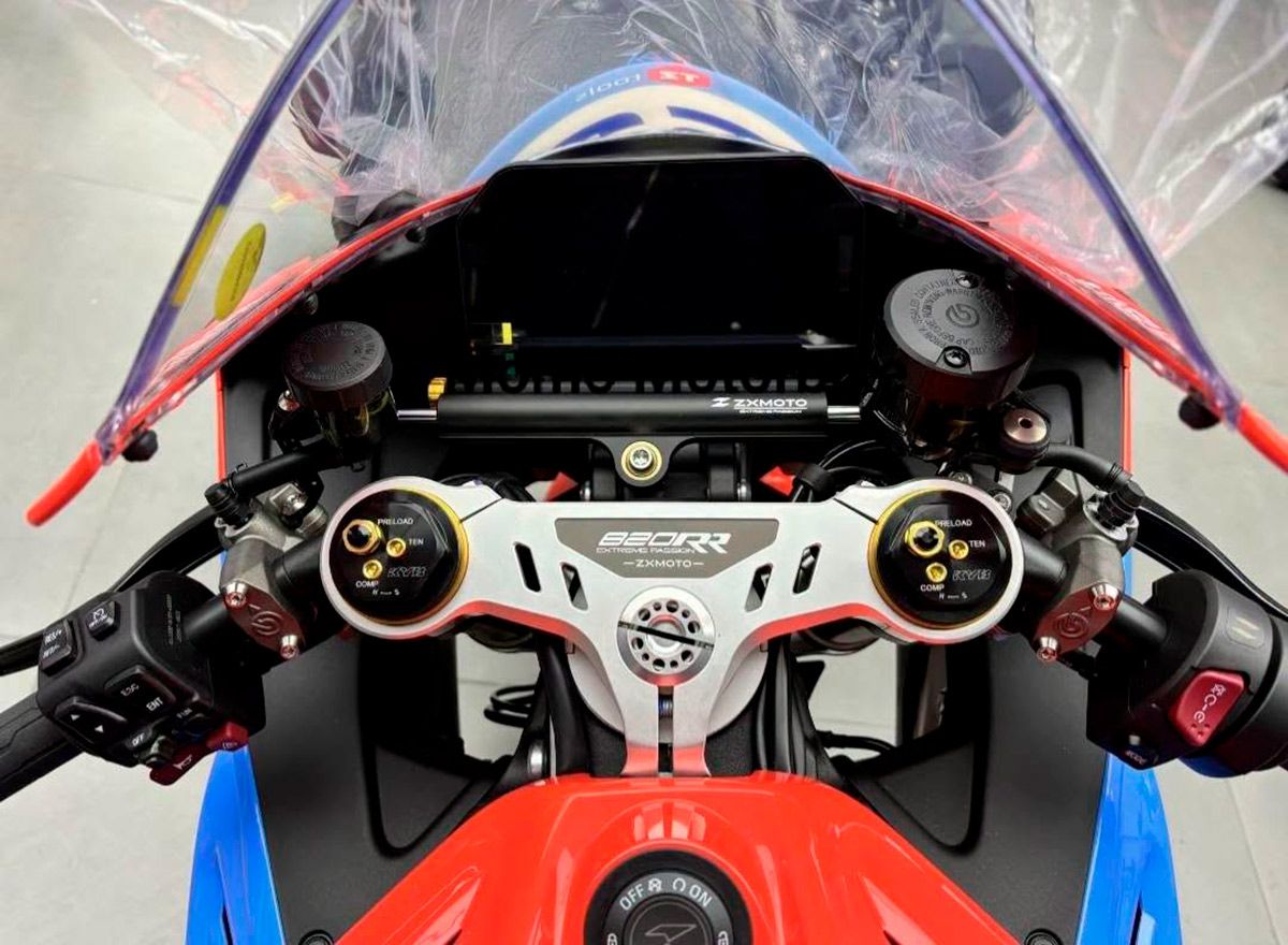 ZXMOTO no se conforma con la 820RR: llega una versión RR-R más potente y mejor equipada - Ilustración 3