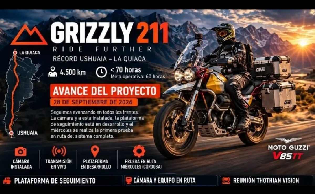 Este argentino quiere romper el récord de Ushuaia-La Quiaca en moto: ¿cómo lo hará? - Ilustración 2