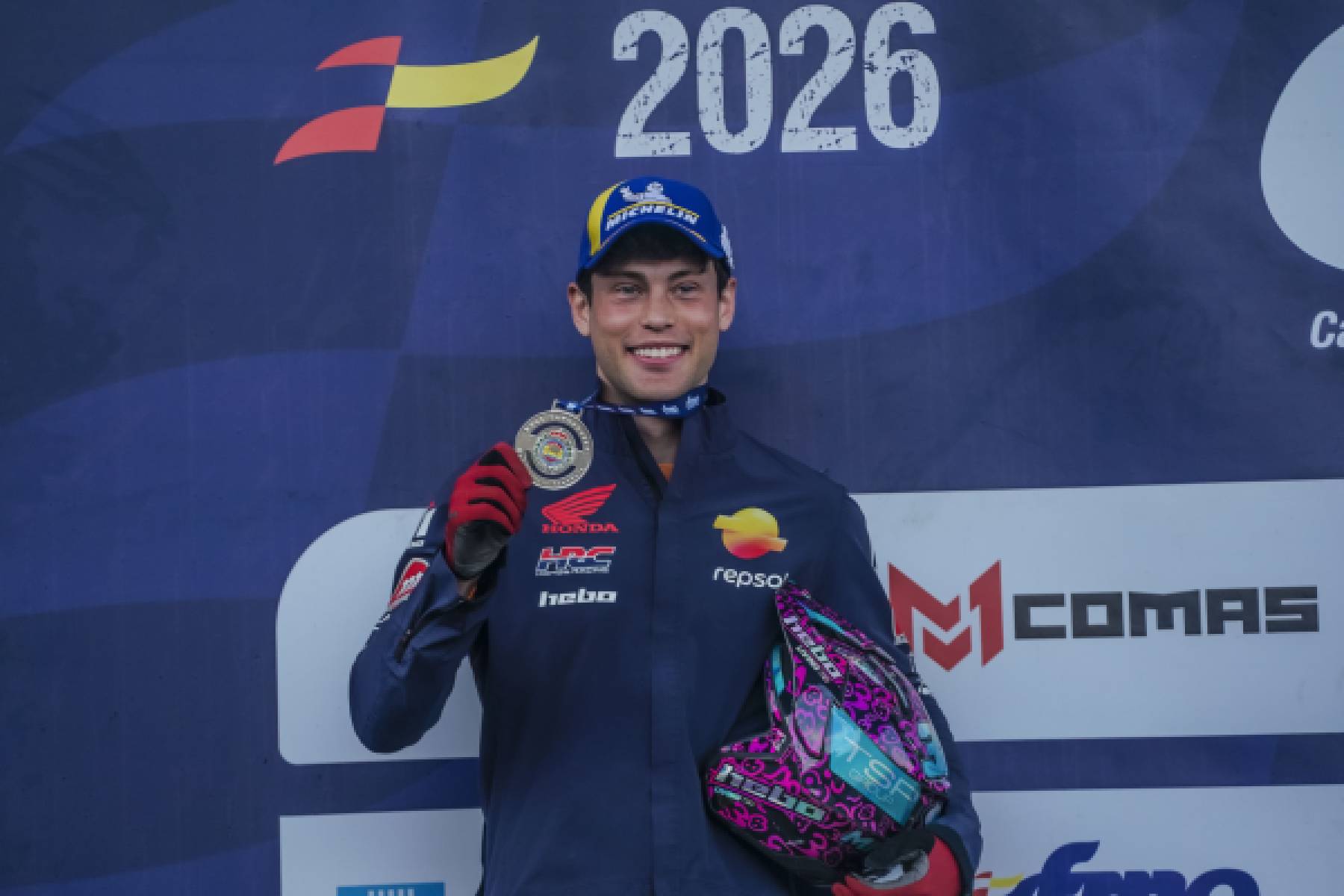 Gabriel Marcelli cierra el Campeonato de España de Trial 2026 como subcampeón de TR1