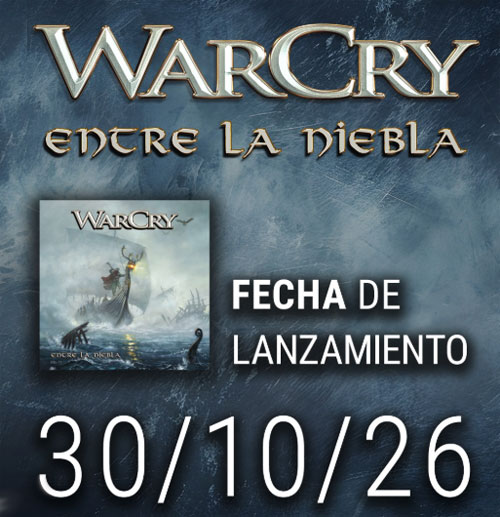 WARCRY estrenan el vídeo en directo de «La Maldición del Templario» grabado en LEYENDAS DEL ROCK - Ilustración 2