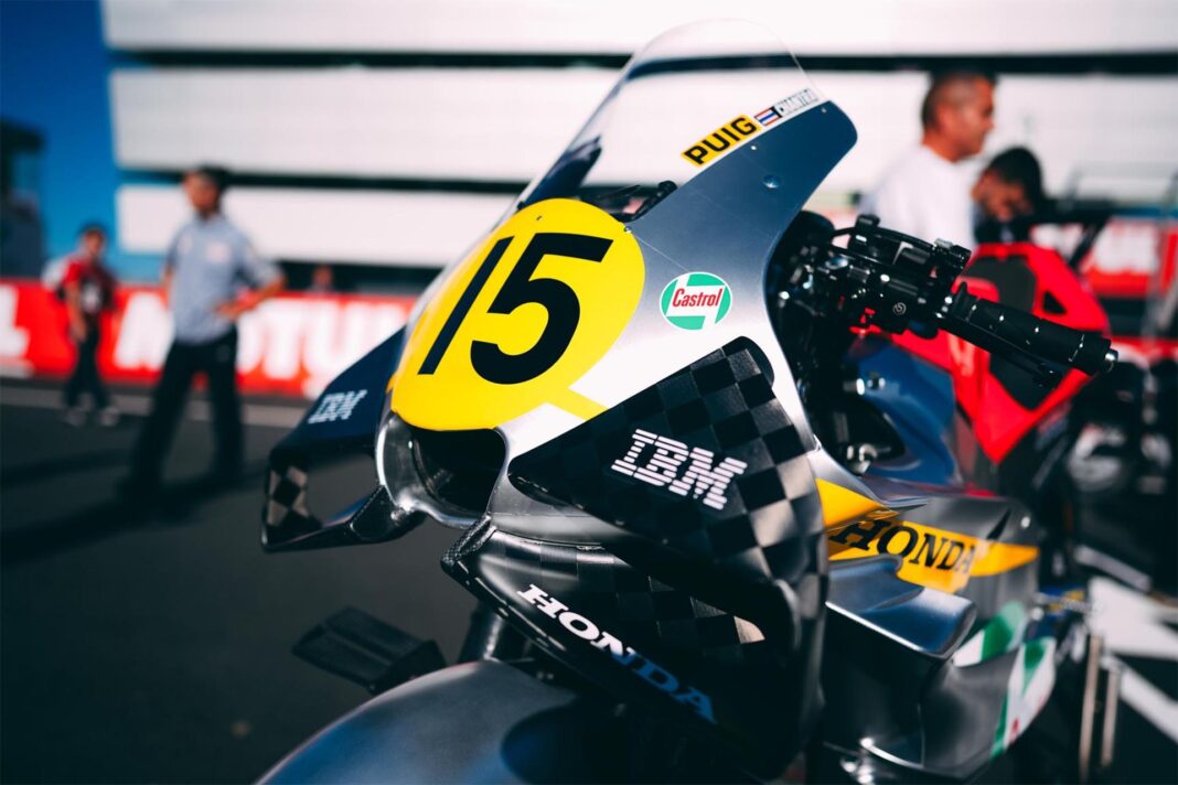 Honda se adelanta al GP de Japón con una decoración inspirada en la legendaria RC181
