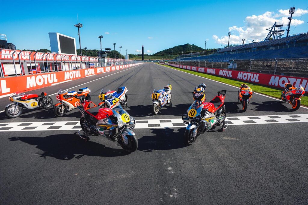 Honda se adelanta al GP de Japón con una decoración inspirada en la legendaria RC181 - Ilustración 2