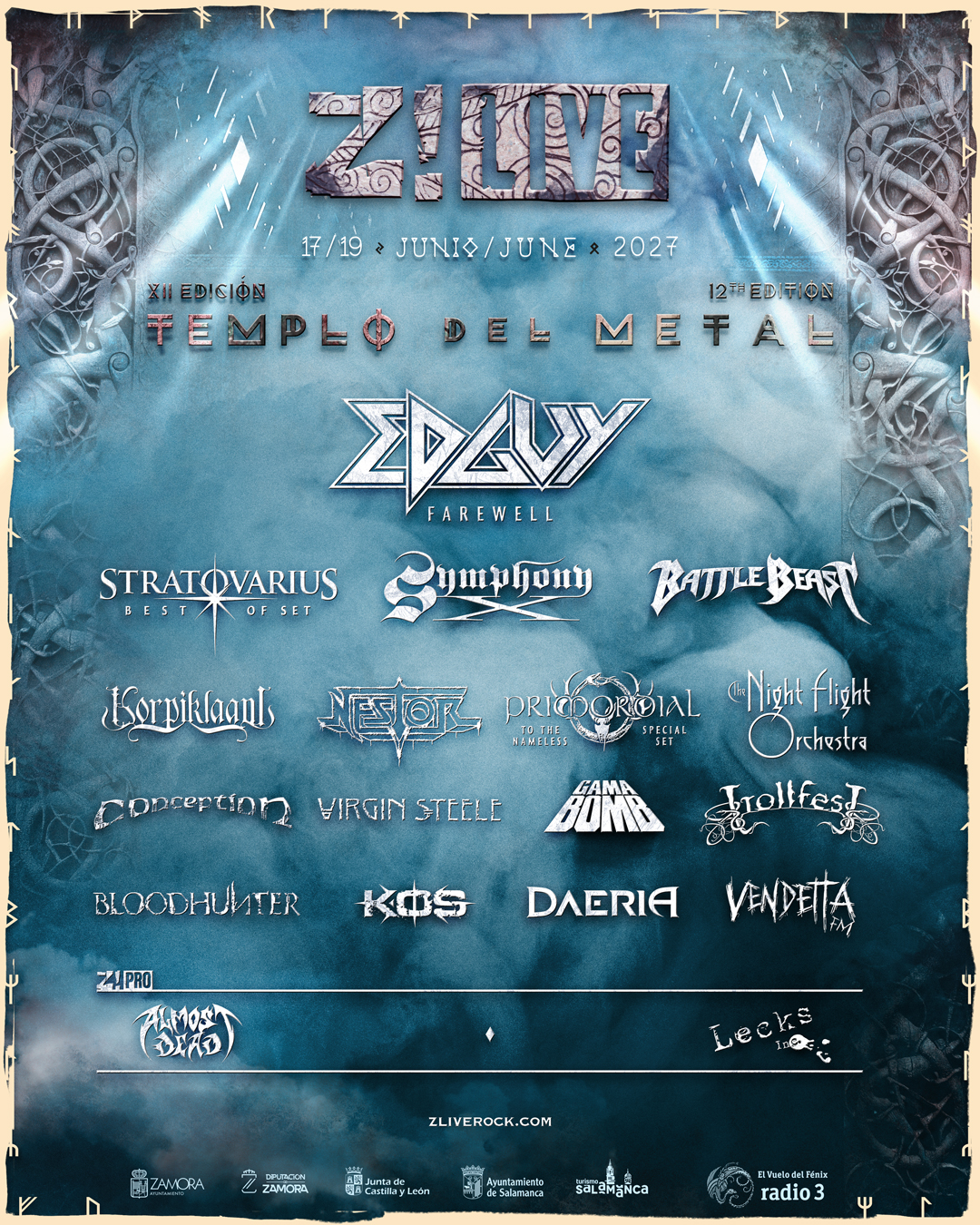 Incorporaciones en el cartel del Festival Z! Live 2027 - Ilustración 1