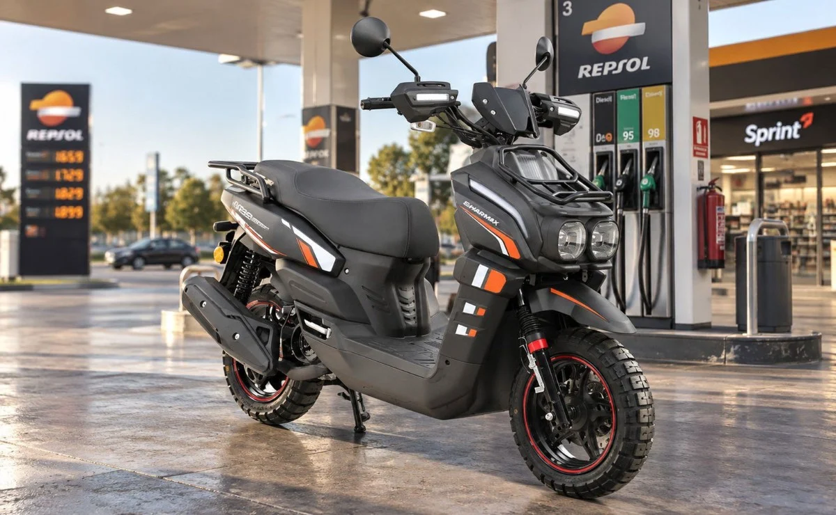 La scooter 125 más económica del mercado incorpora motor inspirado en la Yamaha BWs a precio de bicicleta eléctrica - Ilustración 1