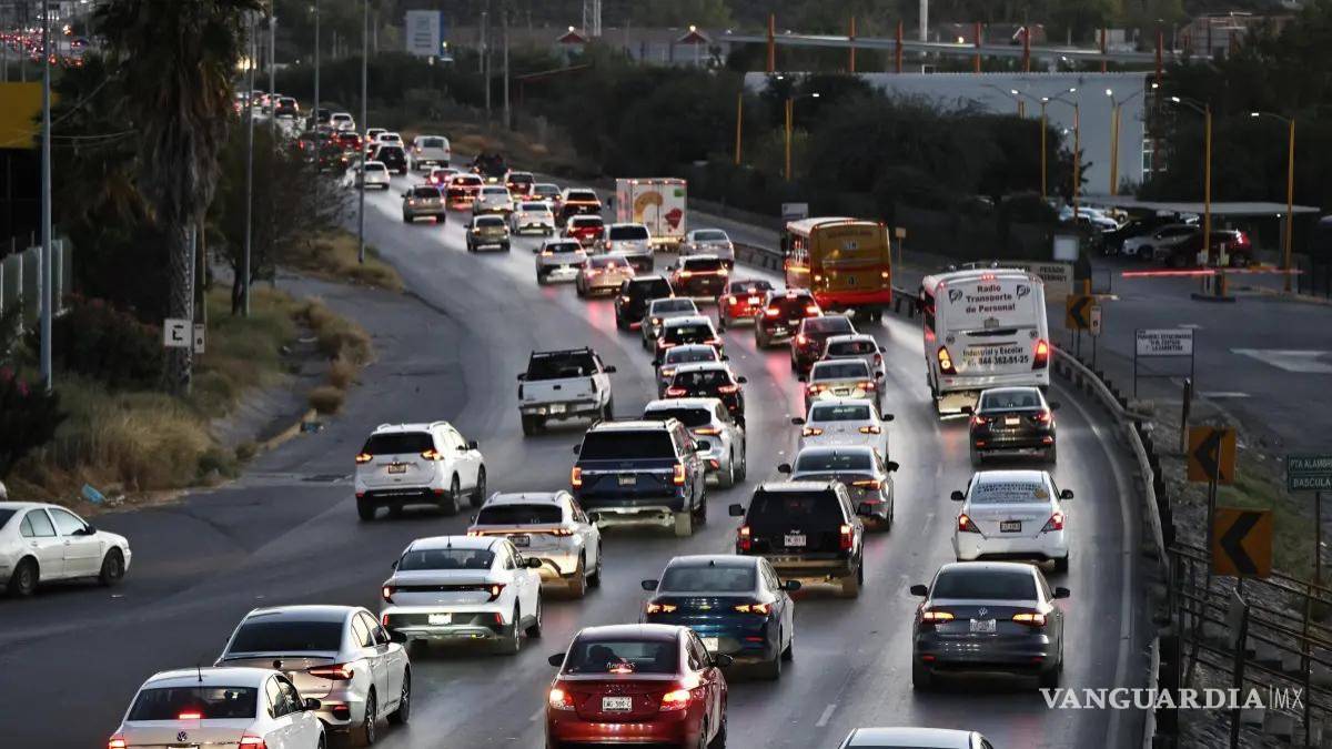 Saltillo: Tras pandemia, presencia de autos aumenta 25%... y motos se disparan al doble